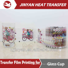 Customized Glass Cup Printing Film for heat transfer